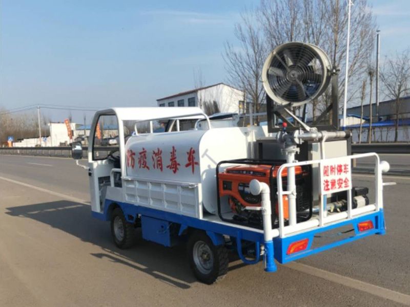 新能源四輪霧炮消毒車